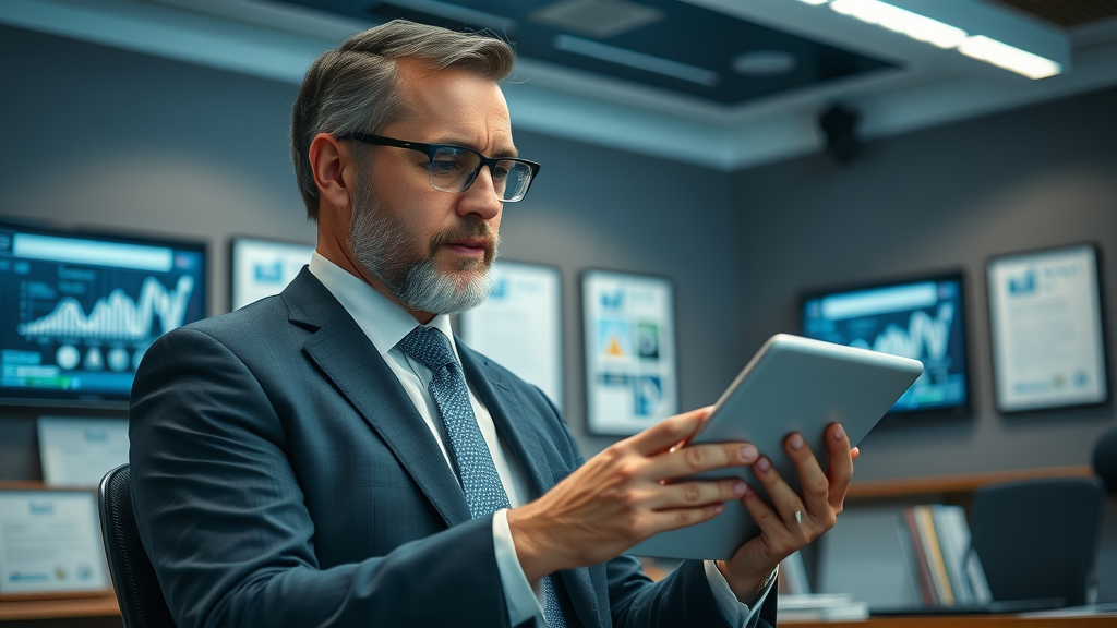 legal services email marketing attorney reviewing reports