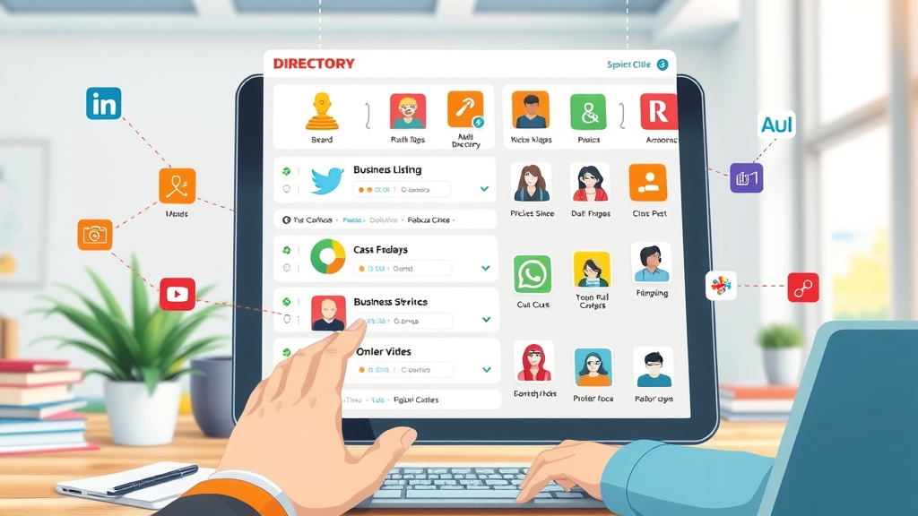 organized local business directory listings and local citations for SEO