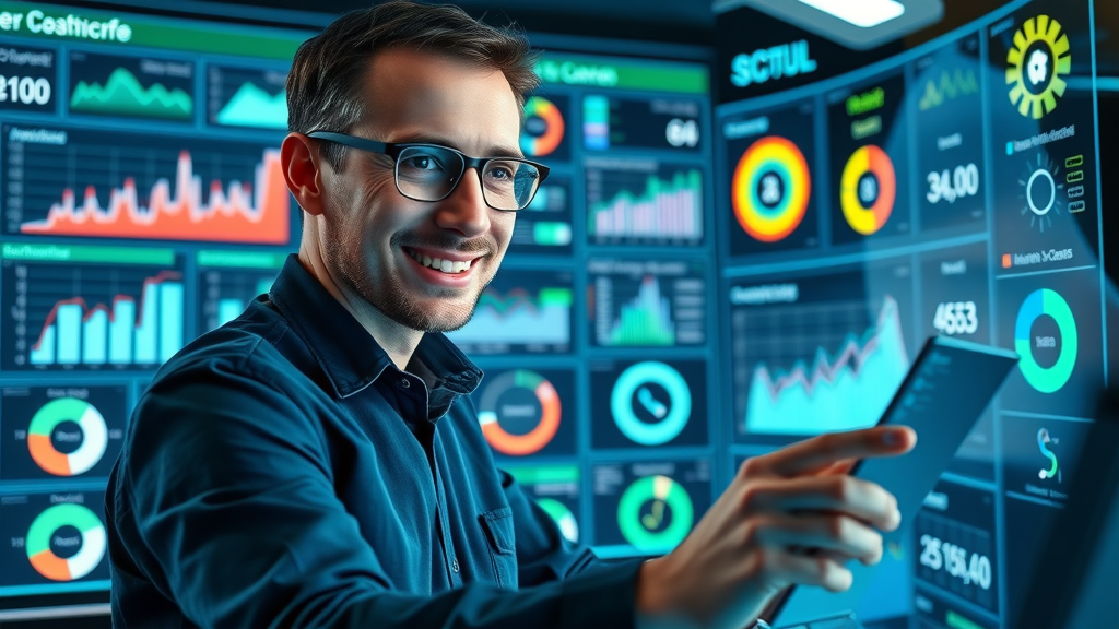 local SEO strategies SEO tools dashboard comparative charts futuristic interface