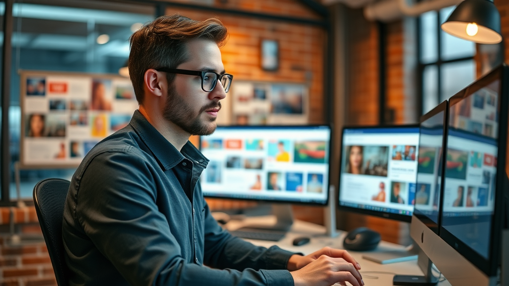 email marketing expert designing campaigns for digital marketing help