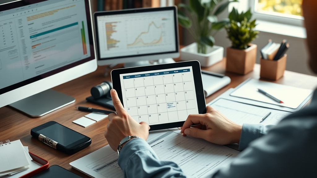 attorney planning content calendar legal topics for content marketing for attorneys