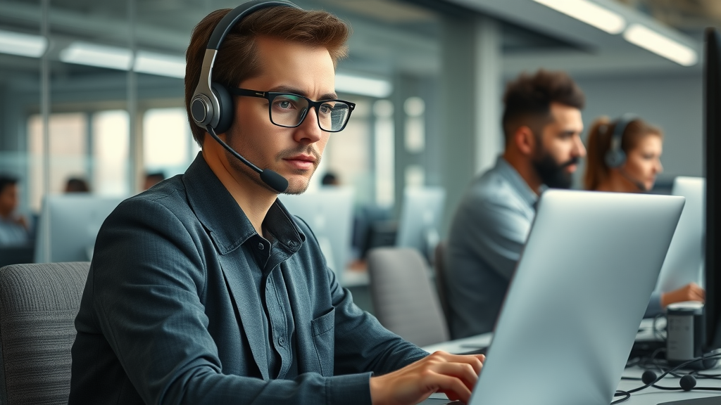 customer support manager responding to online inquiries during reputation crisis