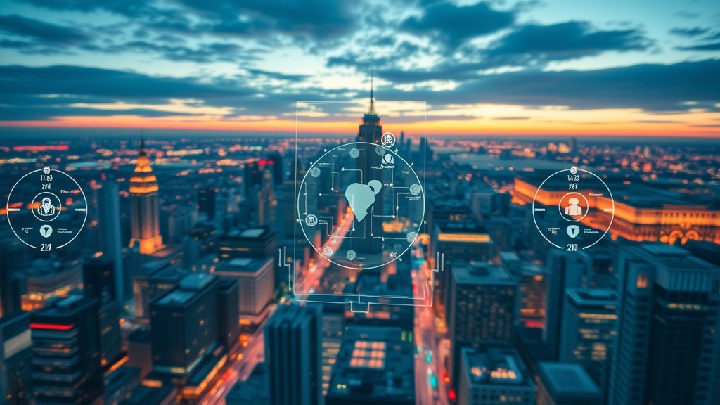 local SEO strategies hyperlocal AI targeting dynamic digital city map
