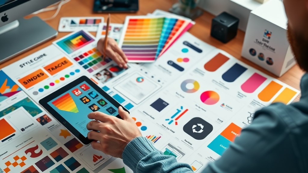 brand identity elements and style guides in business branding strategies