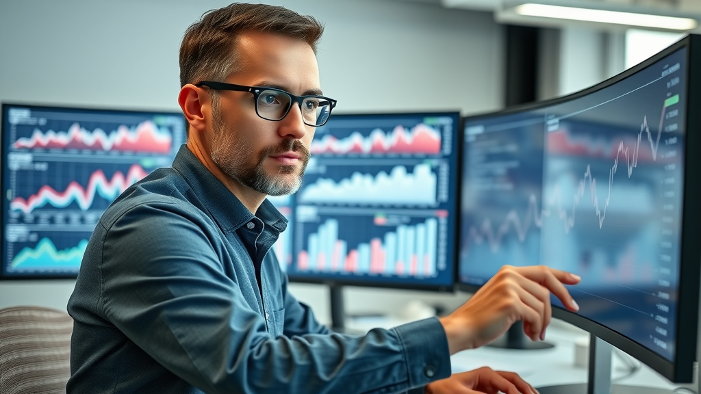 analytical marketer using business analytics for local market success