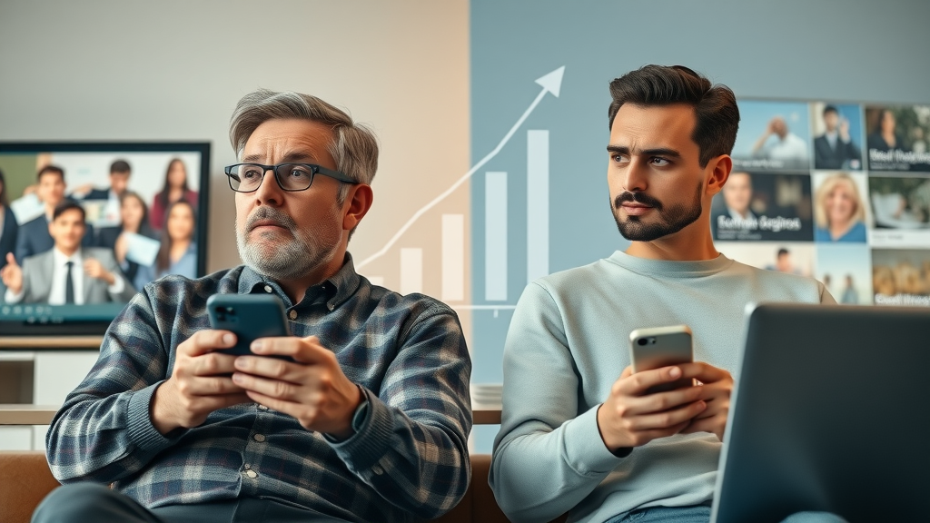 evolution from traditional marketing to modern social media marketing with digital ads and technology
