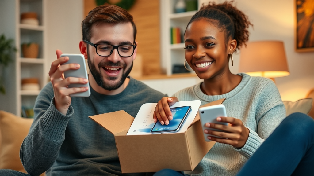 real customers sharing unboxing photos demonstrating user-generated content and trust for product or service