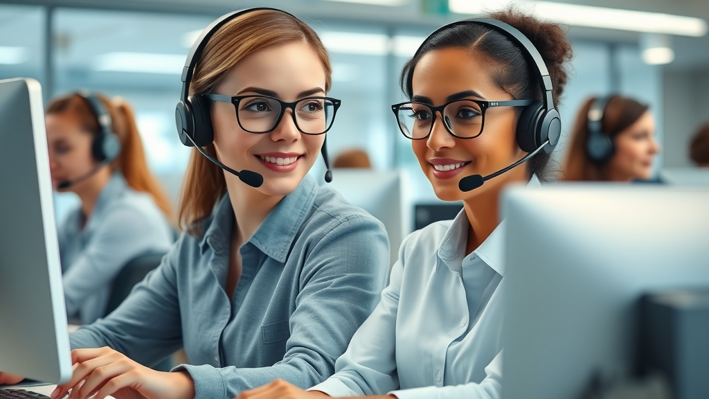 empathetic customer support team collecting customer feedback live