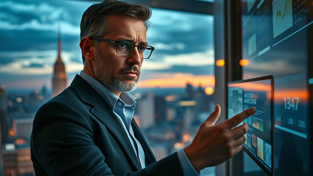 digital strategist evaluating multiple acquisition channels screens
