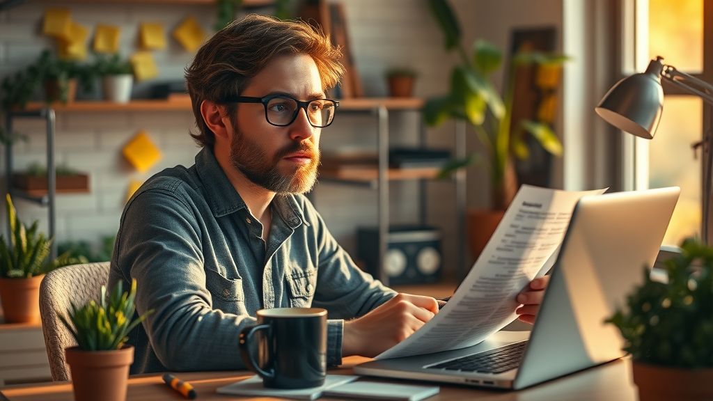 writer creating quality content for lead generation, content marketing