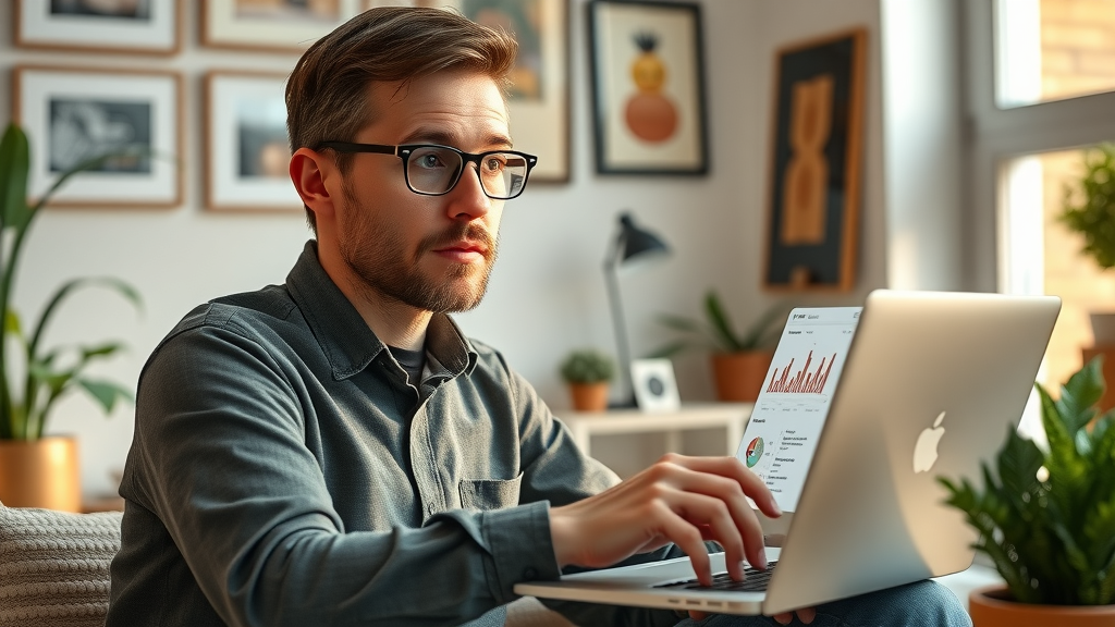 blogger brainstorming content ideas using BuzzSumo content marketing tool