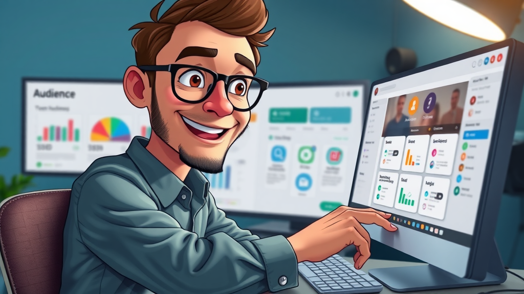 Digital marketer segmenting audiences and automating workflows for customer engagement digital marketing