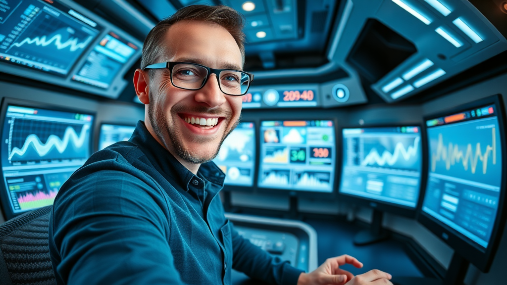 digital marketing strategies social media strategist monitoring real-time campaign analytics on multiple screens