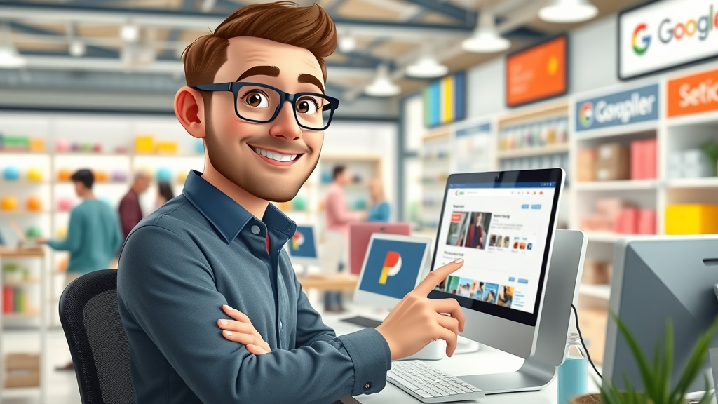 Adding new product images, Google profile optimization, retail shop with product displays