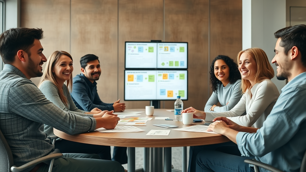 local SEO strategies marketing team brainstorming successful local link building