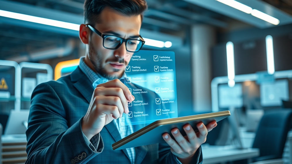 business owner following local seo tips checklist for quick wins