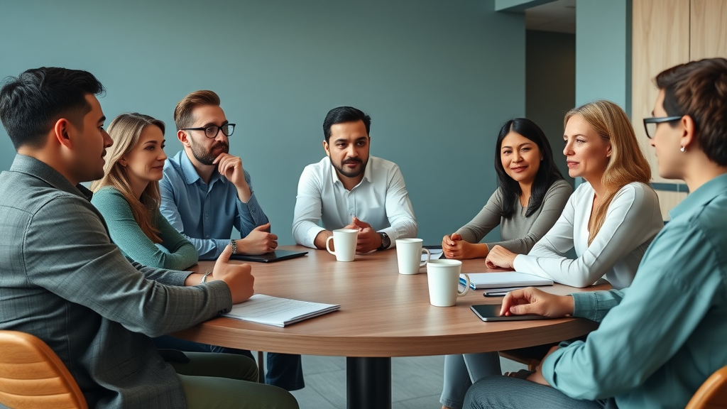 thoughtful focus group on customer feedback techniques, customer interviews