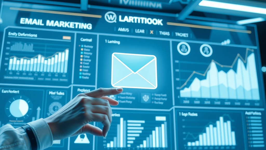 email marketing platform dashboard for law firms