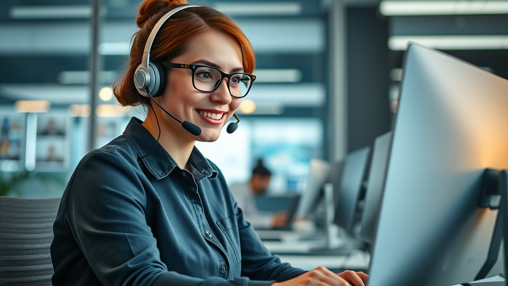 customer retention online attentive customer service agent helping online client