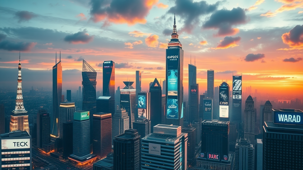 brand identity future city billboards digital displays evolving brands